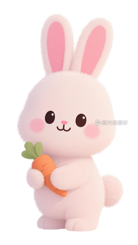 卡通兔子免抠素材
