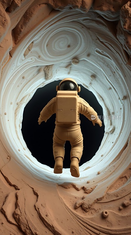 宇航员探索未知宇宙