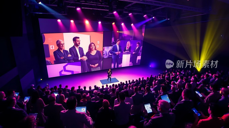 新片场素材年度盛典现场