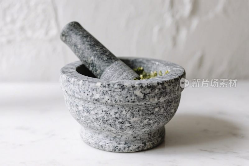 大理石研钵与杵