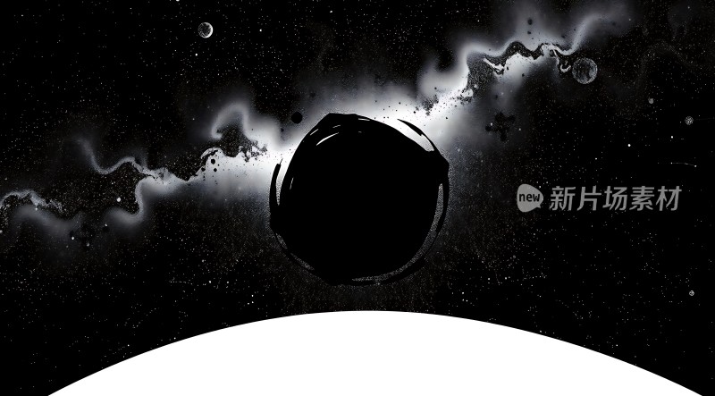 宇宙黑洞新片场素材