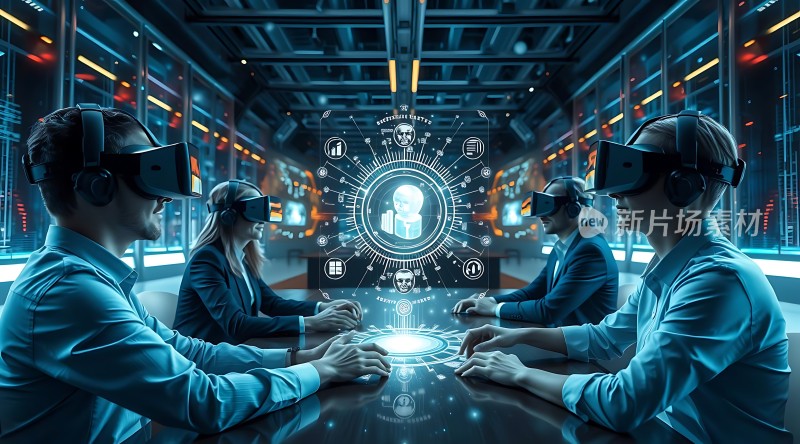 虚拟现实会议未来科技交流