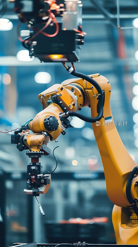 工业机器人精准作业