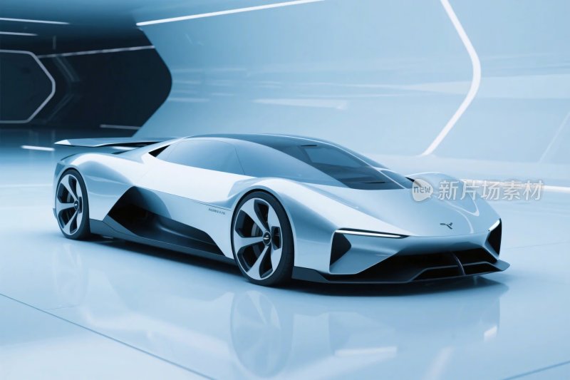 未来概念跑车展示