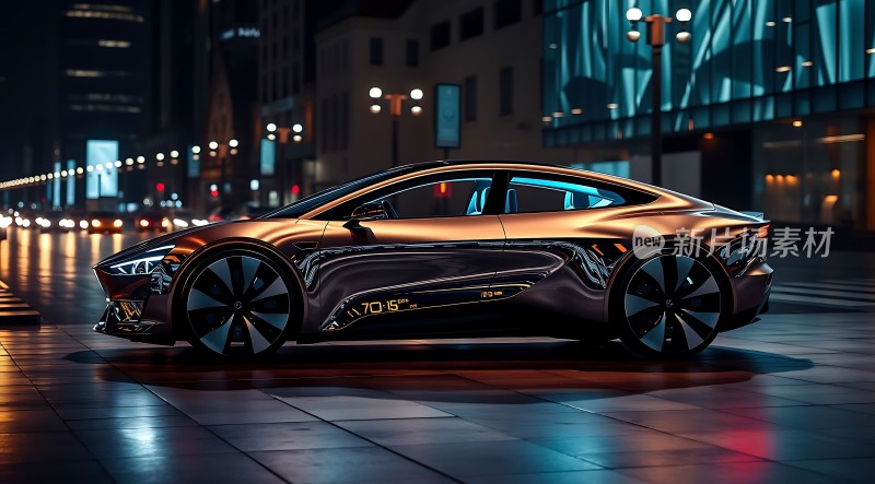 未来座驾科技与美学的完美融合！