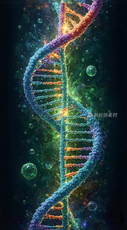 基因密码DNA螺旋结构之美