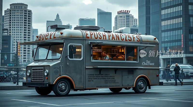 美食卡车上的美味诱惑