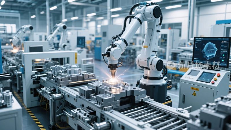 工业自动化生产线场景