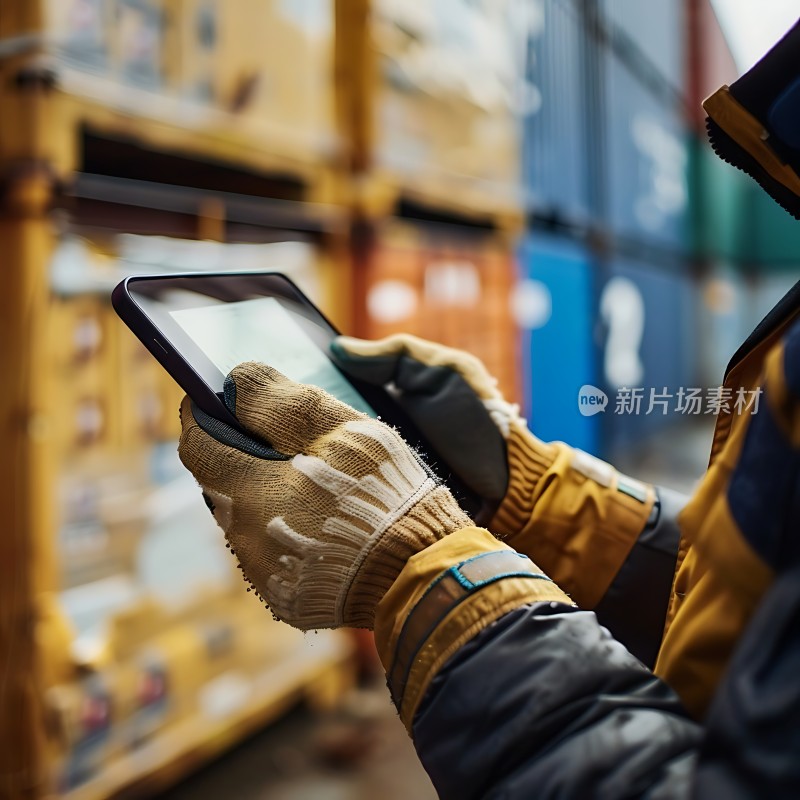 智能物流管理高效作业现场