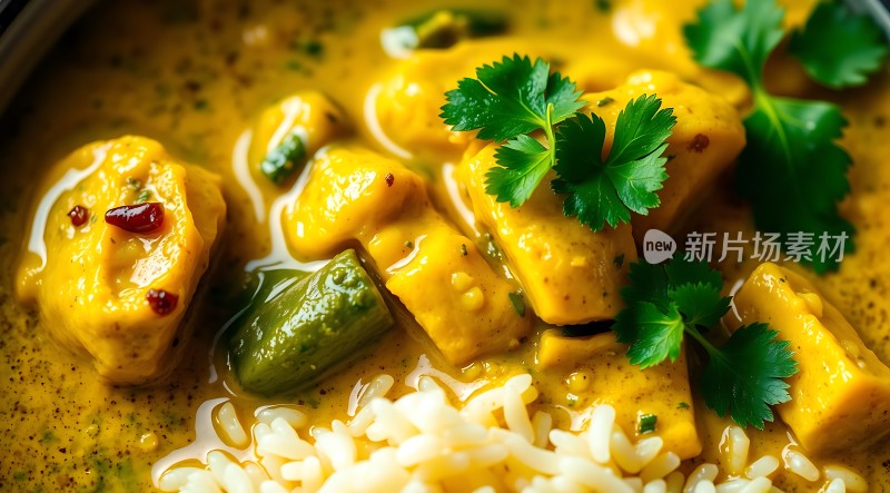 香辣豆腐蔬菜烩饭