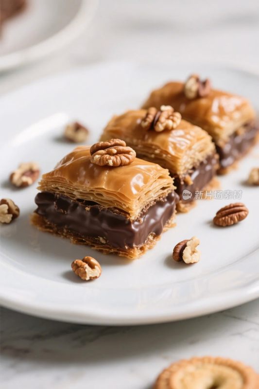 精致烘焙甜点展示