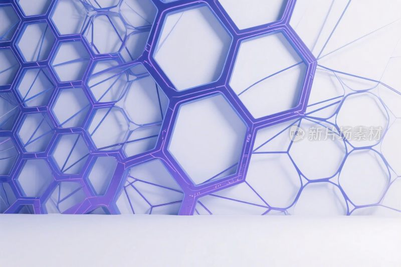 几何六边形抽象设计