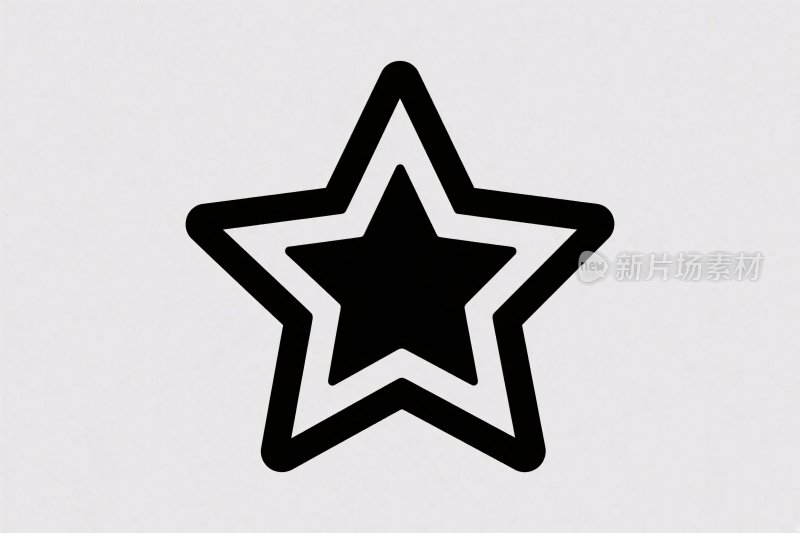 五角星图标设计