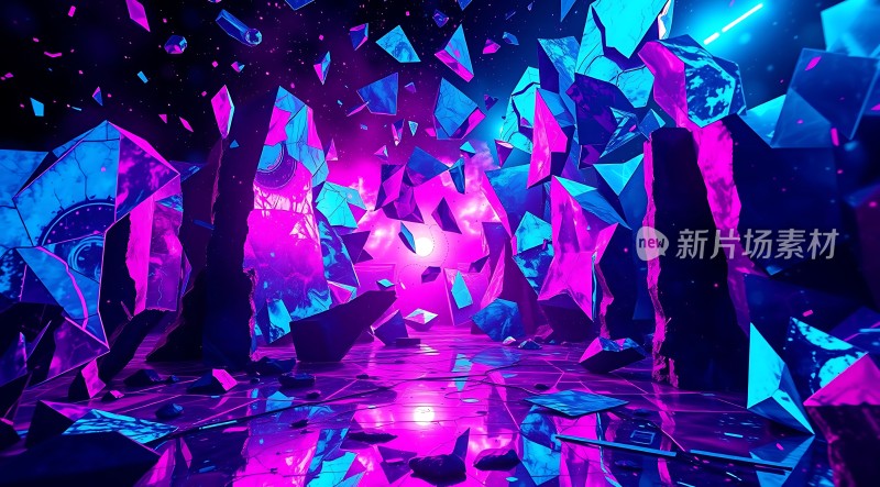 霓虹幻境破碎空间