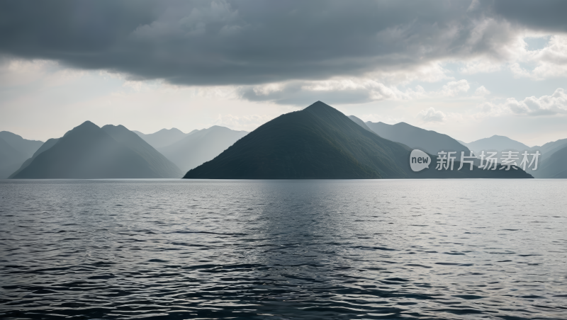 山很黑高清风景图片