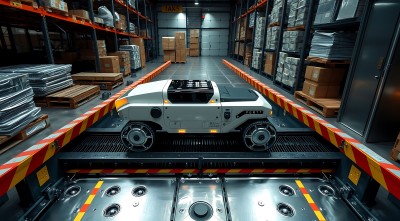 未来仓库机器人高效作业