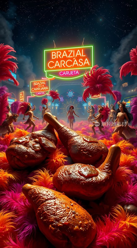 巴西狂欢节烤鸡腿盛宴