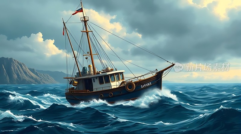 风帆破浪勇往直前