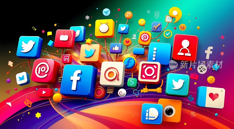 社交媒体图标大集合