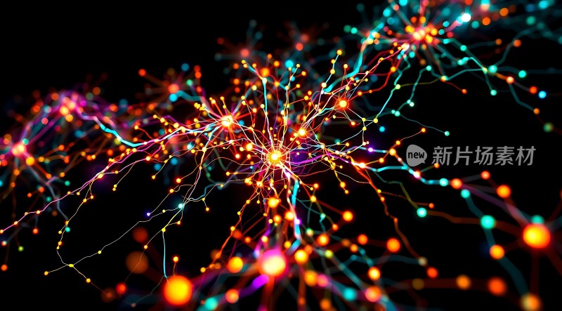 五彩斑斓神经元网络