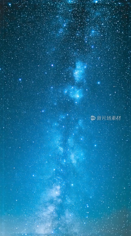 璀璨星空下的宇宙奇观