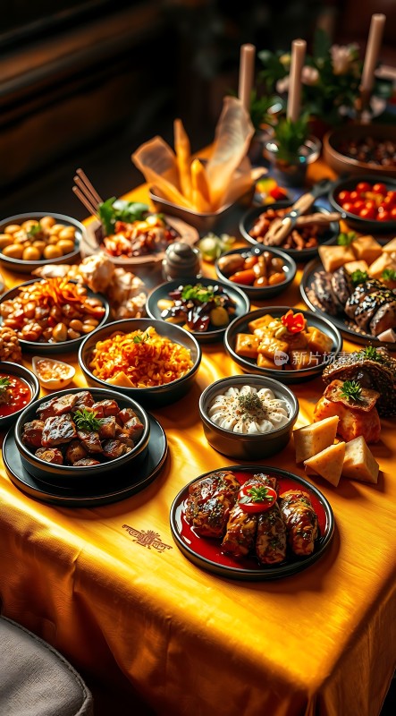 美味佳肴盛宴诱人美食大集合