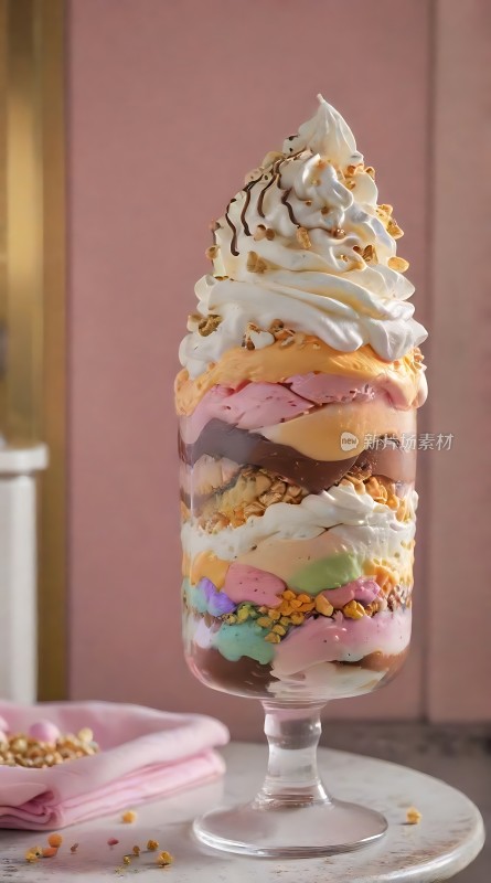 缤纷冰淇淋甜筒