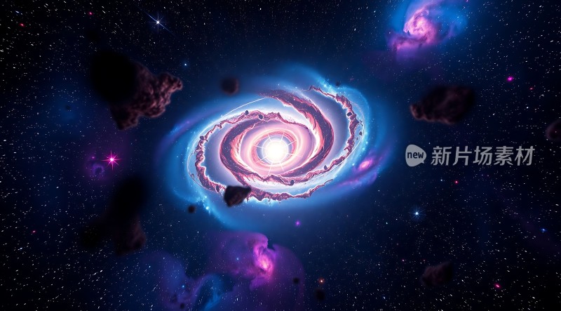 宇宙漩涡星际奇观