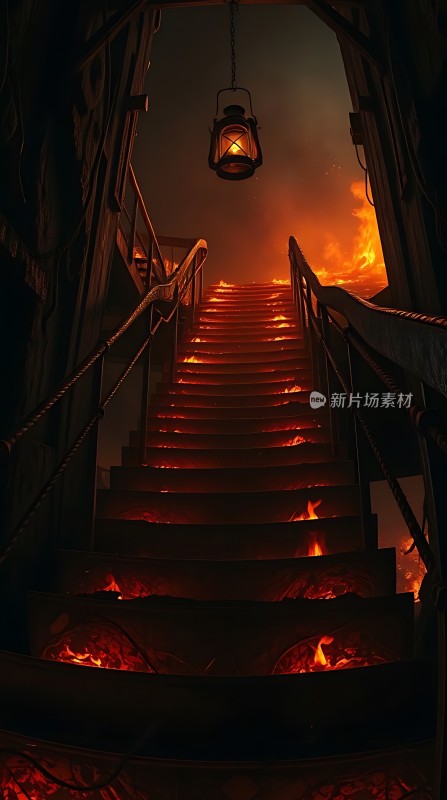 火焰阶梯上的光明