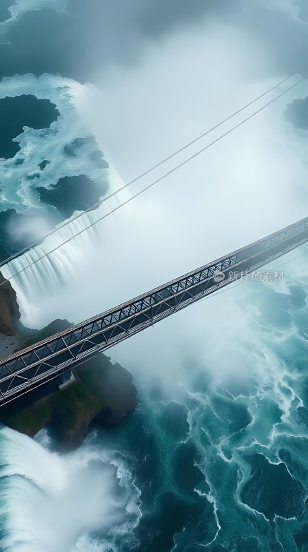 尼亚加拉瀑布之巅漫步