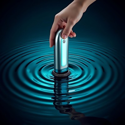 新片场素材 水中发光设备