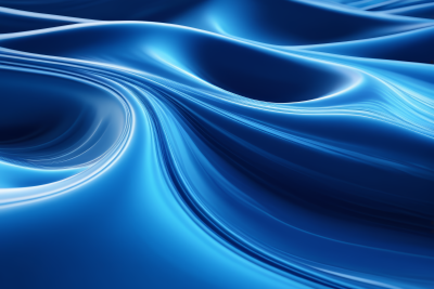 蓝色抽象背景波浪特写高清背景图片