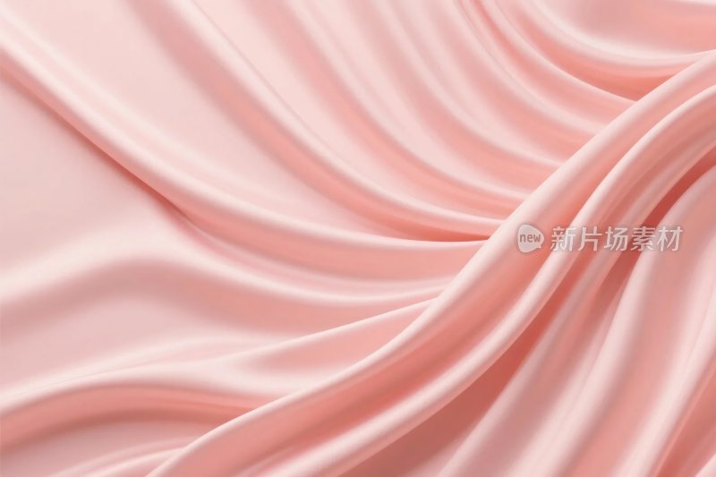 粉色丝绸布料纹理