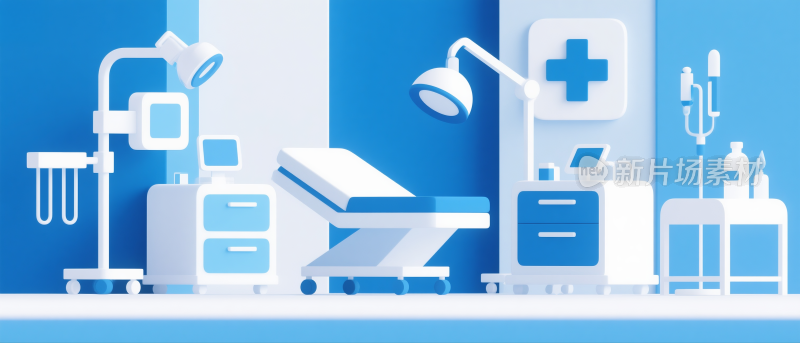 科技感十足的医疗环境