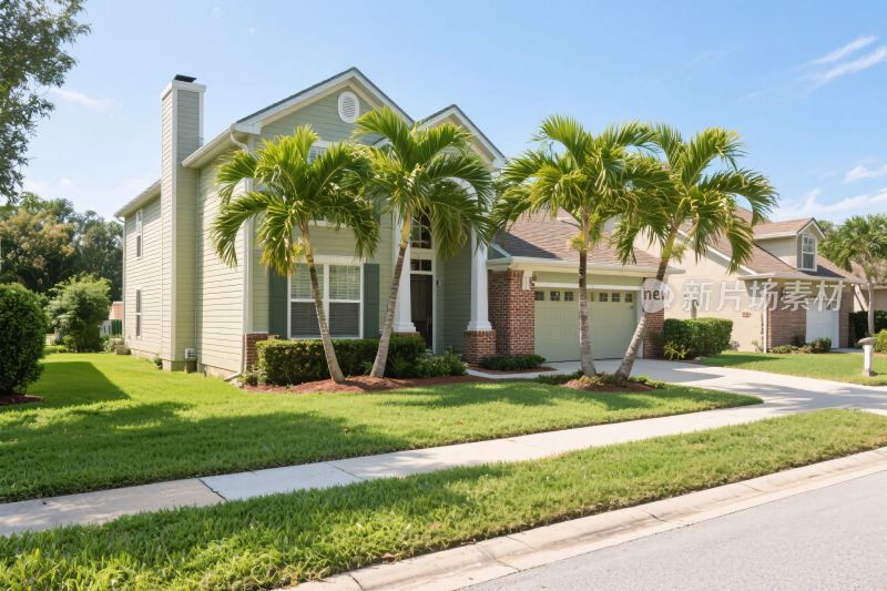 住宅社区风景图