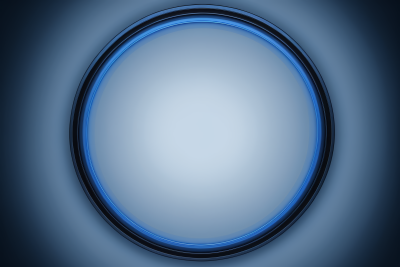 黑色背景的蓝色圆圈高清图片 黑色背景的蓝色圆圈高清图片