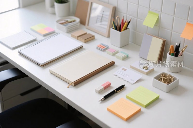 整洁办公桌面布置