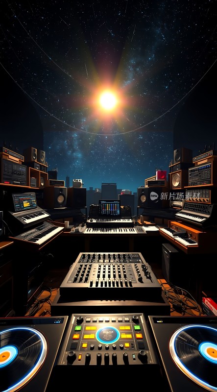 音乐工作室星空之夜