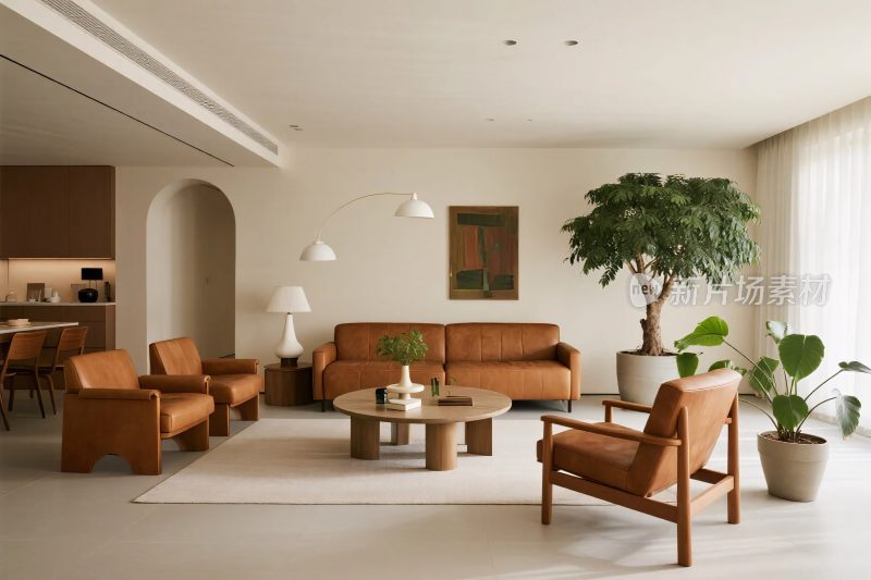 现代简约客厅布置