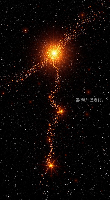 星河璀璨星际尘埃舞动