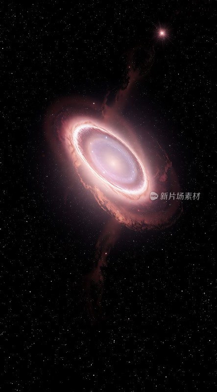 星云环绕宇宙奇观