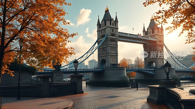 伦敦塔桥秋韵