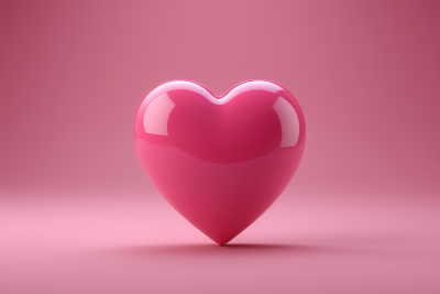 粉红色背景的粉红色爱心高清图片 粉红色背景的粉红色爱心高清图片