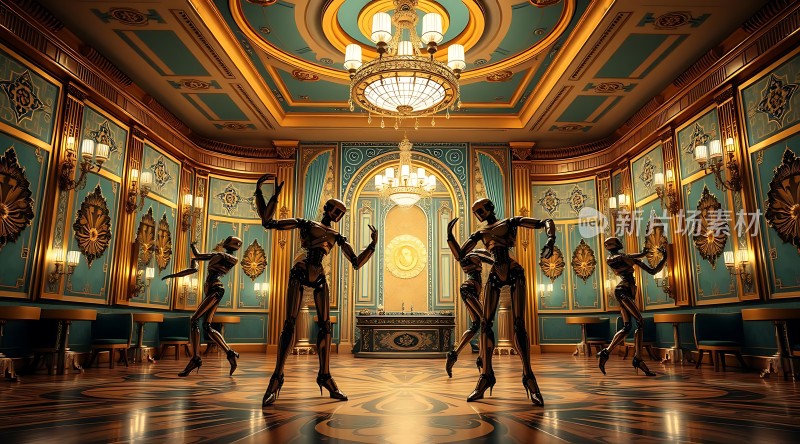 金色舞者华丽大厅