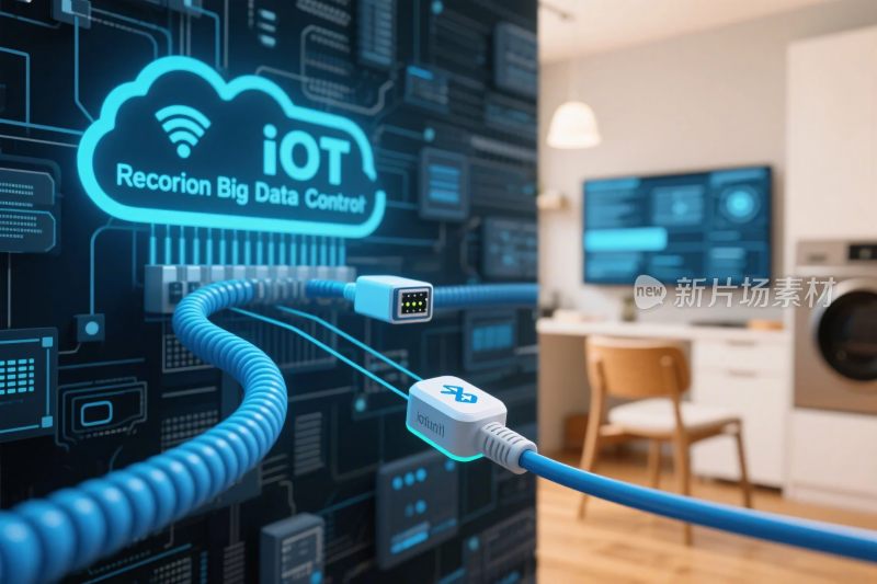 物联网智能家居科技场景图