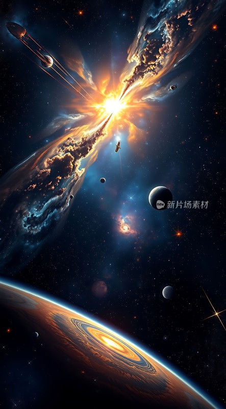 宇宙奇观星云、行星与恒星