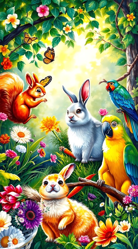 森林里的动物们