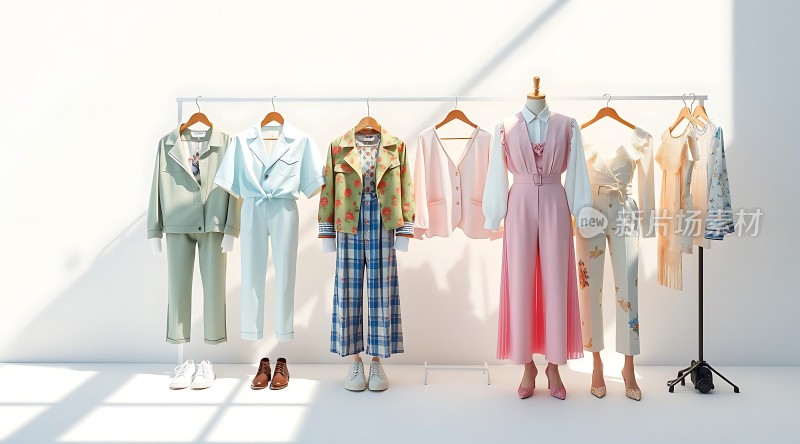 时尚穿搭色彩缤纷展现多样风格