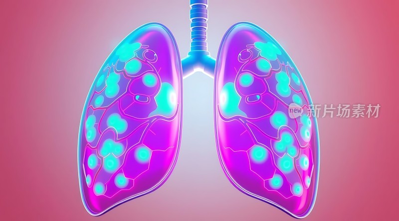 呼吸系统解剖图