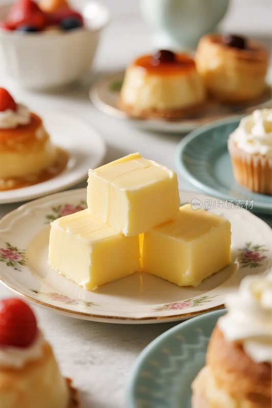 精致美食甜点展示图